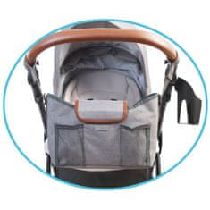 Bo Jungle organizator B-STROLLER Grey
