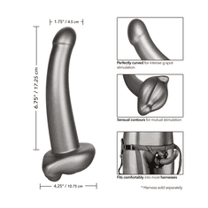 CalExotics Me2 Ultra-Soft G-Probe Dildo