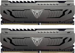 Patriot Viper Steel/DDR4/32GB/3200MHz/CL16/2x16GB/siva