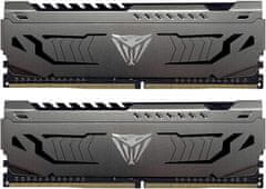 Patriot Viper Steel/DDR4/32GB/3200MHz/CL16/2x16GB/siva