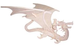 Lesena igrača, WCK 3D sestavljanka Dragon Warrior