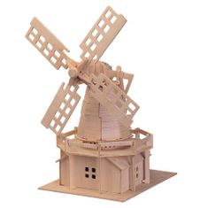 Lesena igrača, WCK Nizozemski mlin na veter 3D sestavljanka