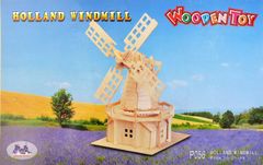 Lesena igrača, WCK Nizozemski mlin na veter 3D sestavljanka