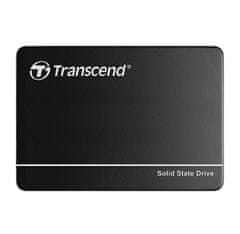 Transcend SSD420K 128 GB industrijski SSD2,5" SATA3, MLC, Ind., aluminijasto ohišje, črno