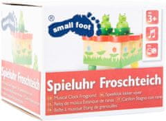Small foot majhna noga Lesena škatla za igrače žaba
