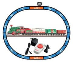 Piko Božični začetni set vlaka s parno lokomotivo in vlačilcem - 57081