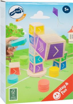 Small foot Vertical Kubb Aktivna igra metanja