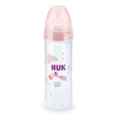 Nuk First Choice Plus New Classic steklenička 250 ml roza