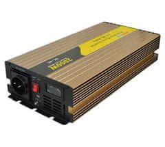 ROGERELE Sinusni pretvornik napetosti REP2000-12, 2000W, 12V, USB priključek