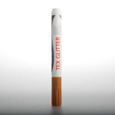 Darwi TEX GLITTER marker za tekstil - bakreni 6 ml