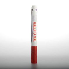 Darwi TEX GLITTER marker za tekstil - Rumen 6 ml