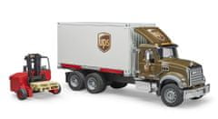 Bruder Mack UPS tovornjak z viličarjem
