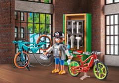 Playmobil PLAYMOBIL City life 70674 Darilni set za servis električnega kolesa