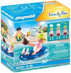 Playmobil PLAYMOBIL Family Fun 70112 Počitnik s plavajočim obročem