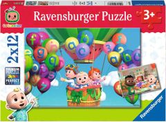 Ravensburger Cocomelon puzzle 2x12 kosov