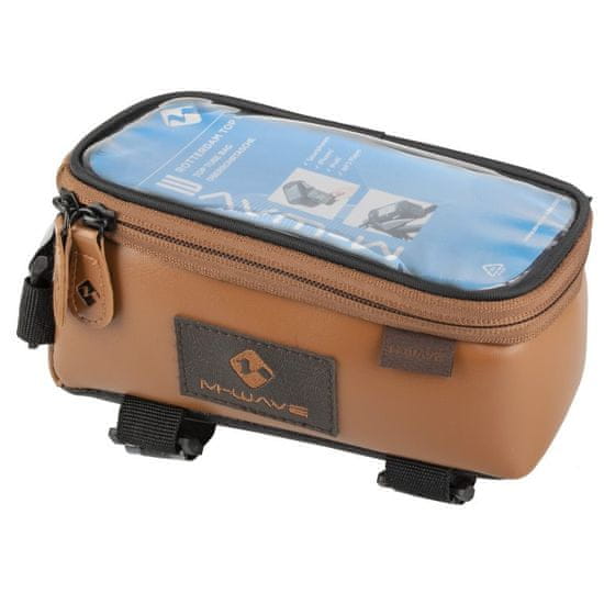 M-Wave sprednja mobilna torba XL rjava