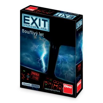 Dino Exit Escape Game: Stormy Flight Party Game