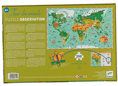 INNA DJECO Puzzle Observation: okoli sveta 200 kosov