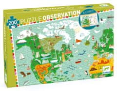 INNA DJECO Puzzle Observation: okoli sveta 200 kosov