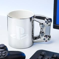 Paladone 3D Playstation PS4 lonček srebrn