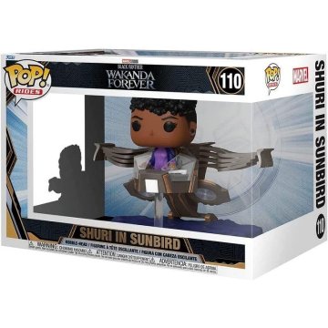 Funko POP Ride: (super deluxe izdaja): Black Panther Wakanda Forever - Shuri in Sunbird (super deluxe izdaja)