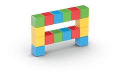 Geomag Magicube Full Color 128 kosov