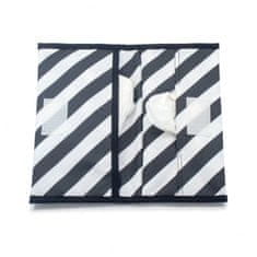 KipKep ohišje za plenice DIAPER WALLET Black Stripes