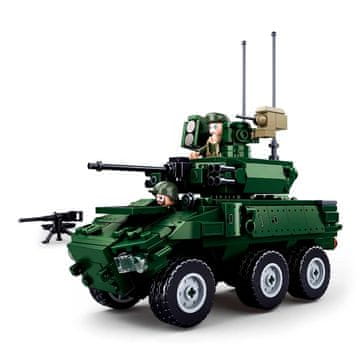 Sluban Model Bricks M38-B0753 Oklepno bojno vozilo 6x6 EBRC Jaguar