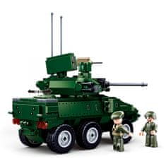 Sluban Model Bricks M38-B0753 Oklepno bojno vozilo 6x6 EBRC Jaguar