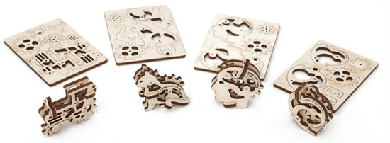 UGEARS 3D puzzle mini set Drobni