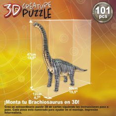 Educa 3D sestavljanka Brachiosaurus 101 kosov