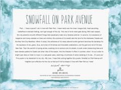 Galison Sestavljanka Padajoči sneg na Park Avenue 1000 kosov