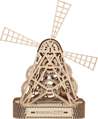 Wooden city 3D sestavljanka Mlin 222 kosov