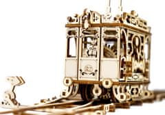 Wooden city 3D sestavljanka Tramvaj s tiri 273 kosov