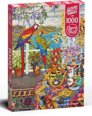 Cherry Pazzi Puzzle Papige na verandi 1000 kosov