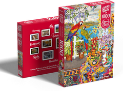 Cherry Pazzi Puzzle Papige na verandi 1000 kosov