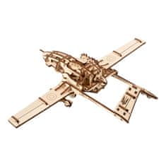 UGEARS 3D sestavljanka Bojni dron Bayraktar TB2 125 kosov
