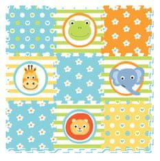 Wiky SUN TA TOYS Sestavljanka iz pene Happy animals (29x29)