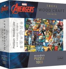 Trefl Wood Craft Origin Puzzle Marvel Avengers 1000 kosov - lesene
