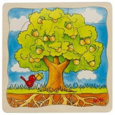 Goki Razvojna lesena sestavljanka Tree