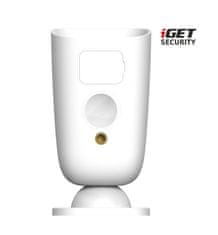 iGET SECURITY EP26 White - Baterijska kamera WiFi FullHD, IP65, zvok, samostojna in za alarm M5-4G CZ