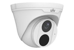 Uniview IP kamera 1920x1080 (FullHD), do 30 sličic na sekundo, H.265, 2,8 mm (112,9°), PoE, mikrofon, IR 30 m, WDR