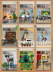 Grafika Notranjost hiše Puzzle 3000 kosov