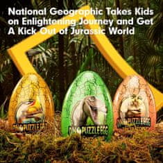 CubicFun Dvostranska sestavljanka v jajcu National Geographic: Pterozaver 63 kosov