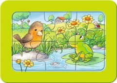 Ravensburger Moja prva sestavljanka Živali z vrta 3x6 kosov