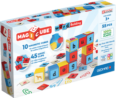 Geomag Magnetne kocke Magicube Word 55 kock