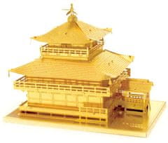Metal Earth 3D sestavljanka Tempelj Kinkaku-ji (zlato)