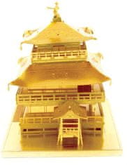 Metal Earth 3D sestavljanka Tempelj Kinkaku-ji (zlato)