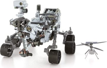 Metal Earth 3D sestavljanka Mars Rover Perseverance &amp; Ingenuity Helikopter