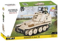 Cobi 2282 II. svetovna vojna Marder III Ausf. M, 1:35, 367 k, 1 f